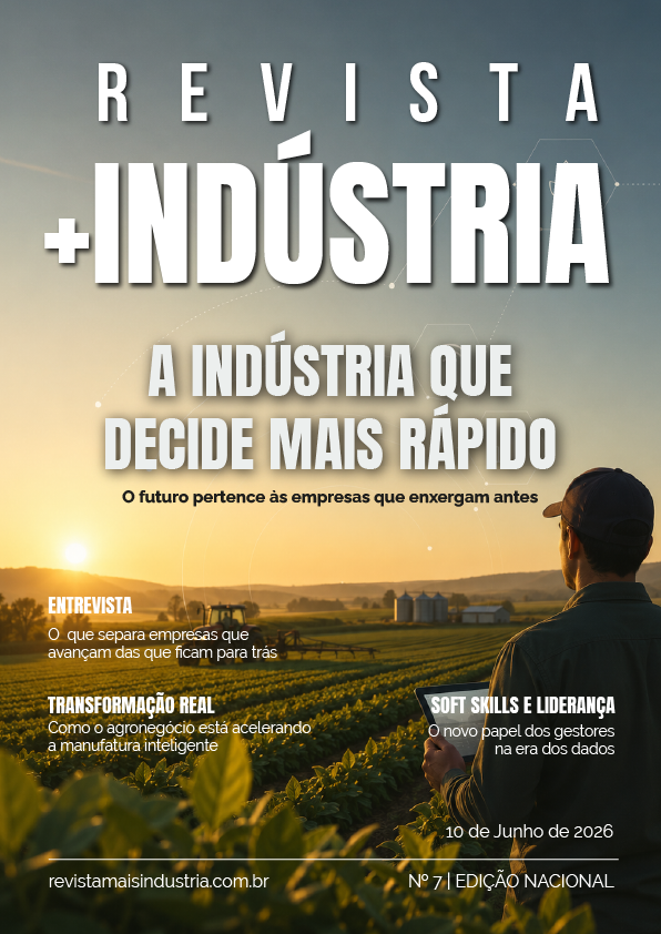 Capa da 7ª Edição - Revista +Indústria